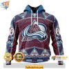 Colorado Avalanche 3D Hoodie, Native Pattern NHL Fan Gear Apparel