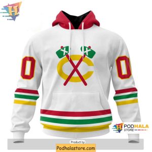 Custom Chicago Blackhawks 3D Hoodie NHL Apparel for Hockey Fans 1