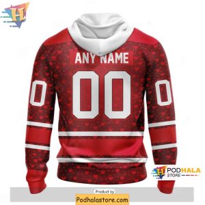 Custom Colorado Avalanche 3D Hoodie Valentines Day NHL Gift for Fans 2