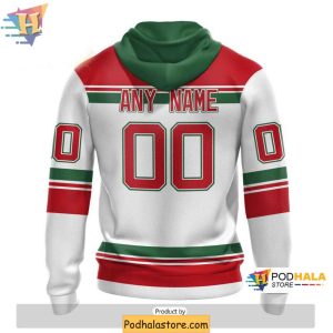 Custom New Jersey Devils Hoodie NHL Merch with 3D Design 2