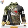 Custom New York Rangers 3D Hoodie, NHL Fan Camo Design for Hunting Fans