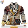 Custom Pittsburgh Penguins 3D Hoodie for NHL Fans, Native Inspired Design