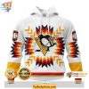 Custom Pittsburgh Penguins 3D Hoodie with Native Pattern and Bold Design