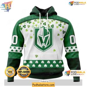 Custom Vegas Golden Knights 3D Hoodie for St Patricks Day Celebration 1