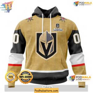 Customizable Vegas Golden Knights Hoodie NHL Fan Gear Clothing 1