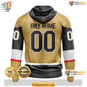 Customizable Vegas Golden Knights Hoodie NHL Fan Gear Clothing 2