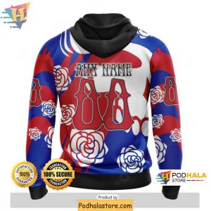 Grateful Dead New York Rangers 3D Hoodie Custom NHL Merch 2