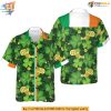 Green Shamrock Hawaiian Shirt, Irish Festival Shirt, St Patricks Day Aloha