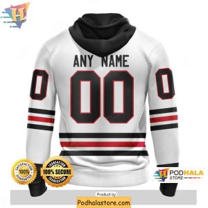 NHL Chicago Blackhawks 3D Hoodie Custom Name and Number Sweatshirt 2