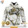 NHL Colorado Avalanche Hoodie, Winter Camo 3D Personalized Sweatshirt