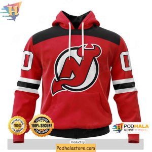 New Jersey Devils 3D Hoodie Personalized NHL Apparel for Fans 1