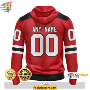New Jersey Devils 3D Hoodie Personalized NHL Apparel for Fans 2