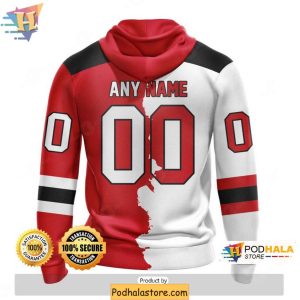 New Jersey Devils 3D Hoodie Personalized NHL Hockey Fan Apparel 2024 2