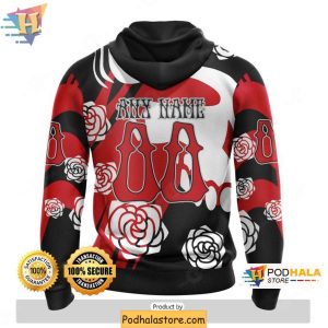 New Jersey Devils 3D Hoodie Personalized with Grateful Dead Design 2