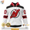 New Jersey Devils 3D Hoodie with Custom Name and Number for Fans