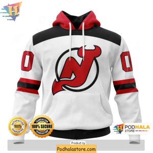 New Jersey Devils 3D Hoodie with Custom Name and Number for Fans 1