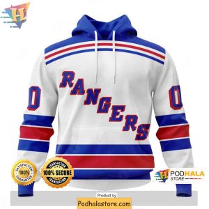New York Rangers Personalized 3D Hoodie NHL Fanwear Custom Apparel 1