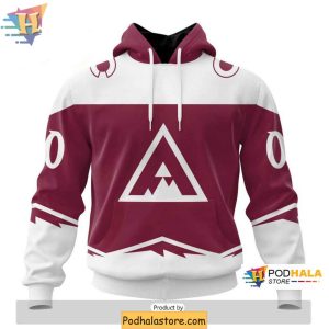 Personalized Colorado Avalanche 3D Hoodie NHL Avalanche Merch Fans Love 1