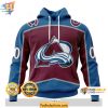 Personalized Colorado Avalanche Hoodie, NHL 3D Apparel for Fans