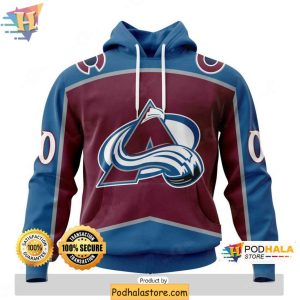 Personalized Colorado Avalanche Hoodie NHL 3D Apparel for Fans 1