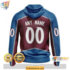 Personalized Colorado Avalanche Hoodie NHL 3D Apparel for Fans 2