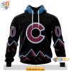 Personalized Colorado Avalanche Hoodie, NHL Team 3D Blackout Design