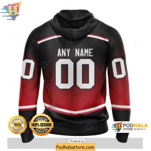 Personalized New Jersey Devils 3D Hoodie Gradient Design for NHL Fans 2