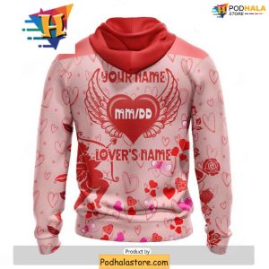 Personalized New York Rangers 3D Hoodie for Valentine Celebration 2
