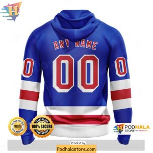 Personalized New York Rangers Hoodie 3D NHL Ice Hockey Team Clothing 2