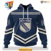 Personalized New York Rangers Hoodie, NHL Hockey Apparel Trend