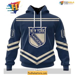 Personalized New York Rangers Hoodie NHL Hockey Apparel Trend 1