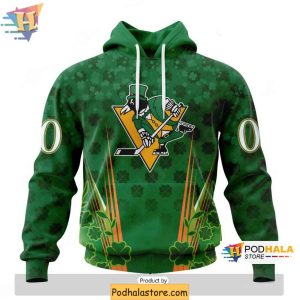 Personalized Pittsburgh Penguins 3D Hoodie Unique St Patricks Day Apparel 1