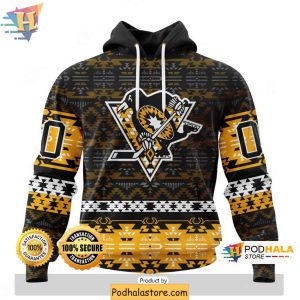 Personalized Pittsburgh Penguins Hoodie 3D with Native Aesthetic Design 1