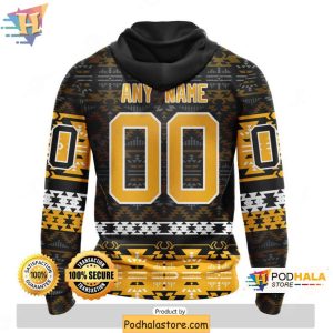 Personalized Pittsburgh Penguins Hoodie 3D with Native Aesthetic Design 2