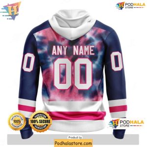 Personalized Vegas Golden Knights 3D Hoodie Pink Ribbon Fight Breast Cancer Awareness Apparel 2