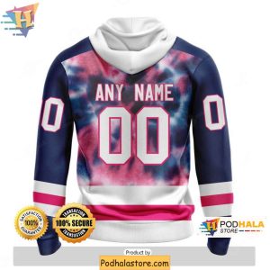 Pittsburgh Penguins 3D Hoodie Breast Cancer Awareness Customizable Sweatshirt 2