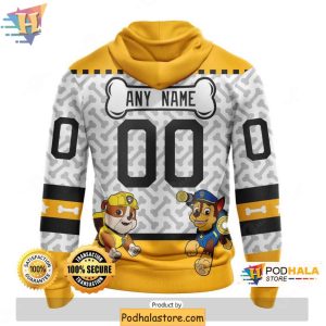 Pittsburgh Penguins 3D Hoodie NHL Paw Patrol Custom Design Sweatshirt 2