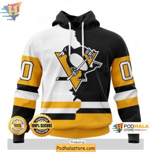 Pittsburgh Penguins 3D Hoodie Personalized NHL Penguins Fan Apparel 1