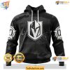Vegas Golden Knights 3D Hoodie, Bold Black Camo Veterans Day Tribute