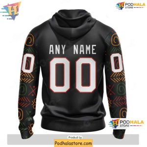 Vegas Golden Knights 3D Hoodie Celebrating Black History Month 2
