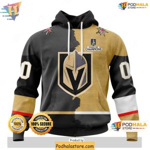 Vegas Golden Knights 3D Hoodie Custom NHL Fan Apparel Sweatshirt 1
