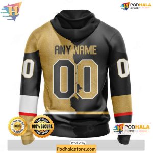 Vegas Golden Knights 3D Hoodie Custom NHL Fan Apparel Sweatshirt 2