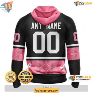 Vegas Golden Knights 3D Hoodie Support Breast Cancer Awareness Clothing 2