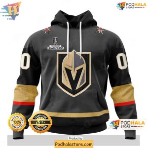 Vegas Golden Knights Hoodie 3D Custom Name and Number Sweatshirt 1