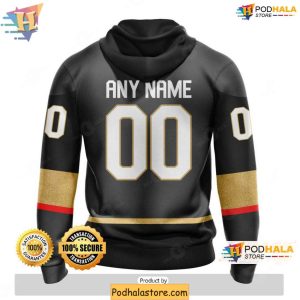 Vegas Golden Knights Hoodie 3D Custom Name and Number Sweatshirt 2