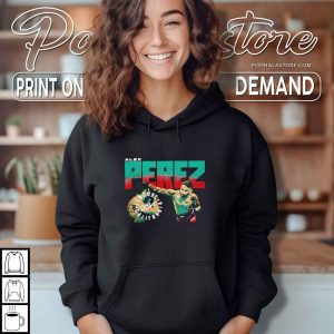 Alex Perez MMA UFC Shirt, Country Flags Fighter Apparel for Fans
