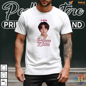 BTS Jungkook Princess Diana Shirt Viral Fandom Mashup T-Shirt