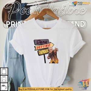 Deny Defend Depose Shirt Funny Political Meme Tee for Legal Satire Fans 2