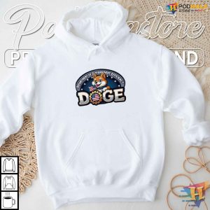 Doge Department Logo Shirt Cryptocurrency Meme Fashion Dogecoin Trend 3