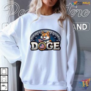 Doge Department Logo Shirt Cryptocurrency Meme Fashion Dogecoin Trend 4